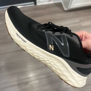 New Balance Black and White Athletic Shoes